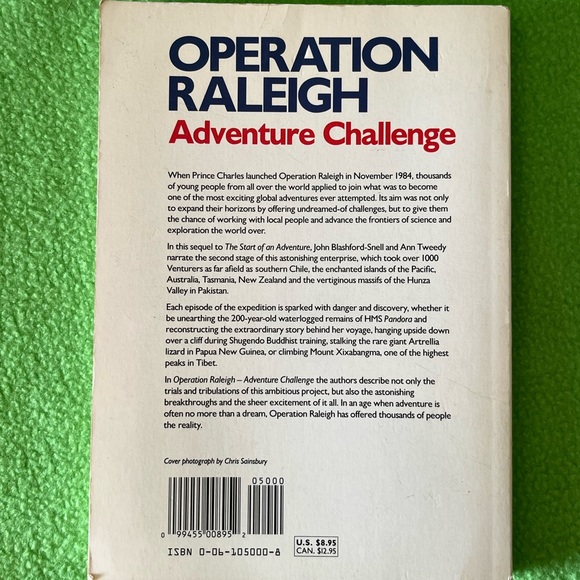 Operation Raleigh Adventure Challenge November 1984 Prince Charles SC book - Picture 2 of 8